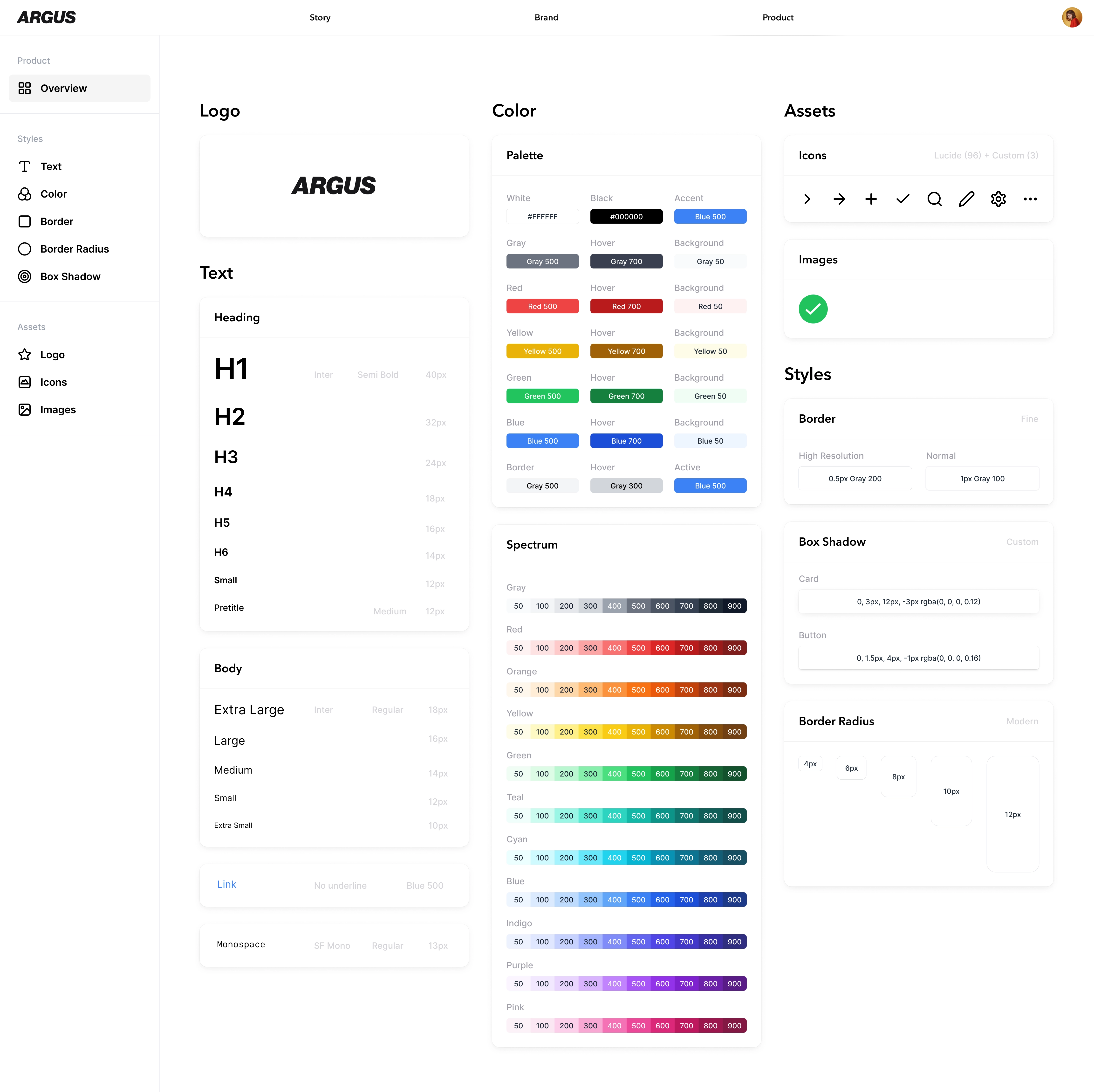 Argus Brand Kit