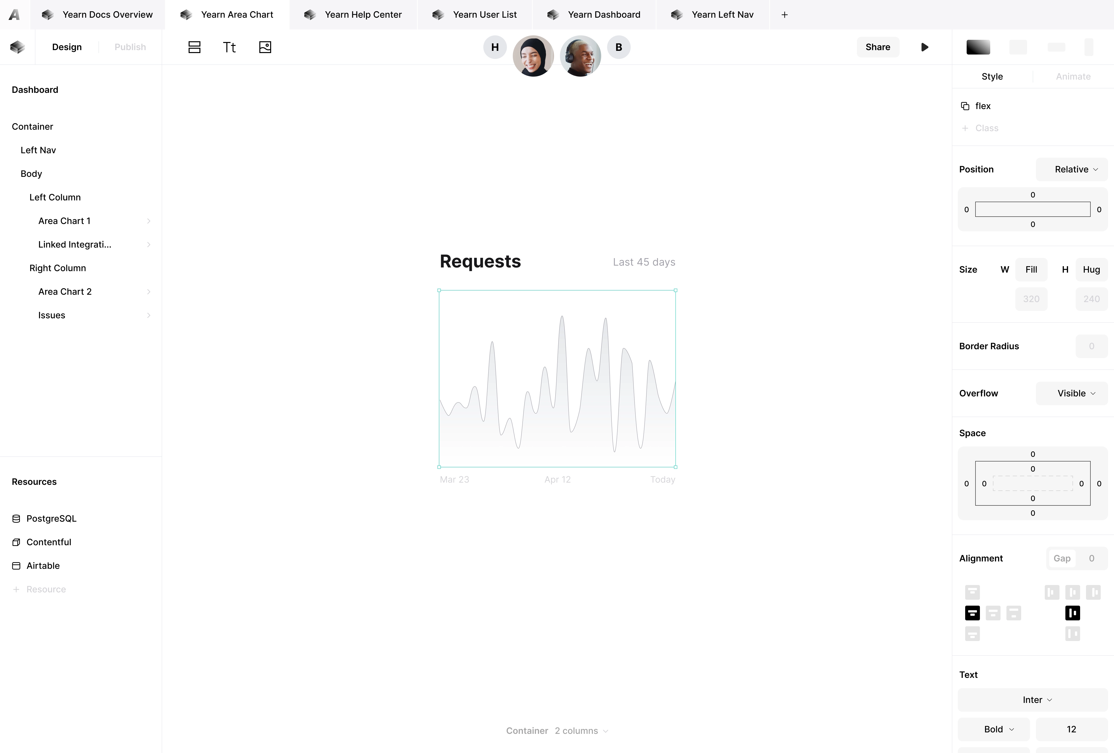 Argus Designer Chart Builder