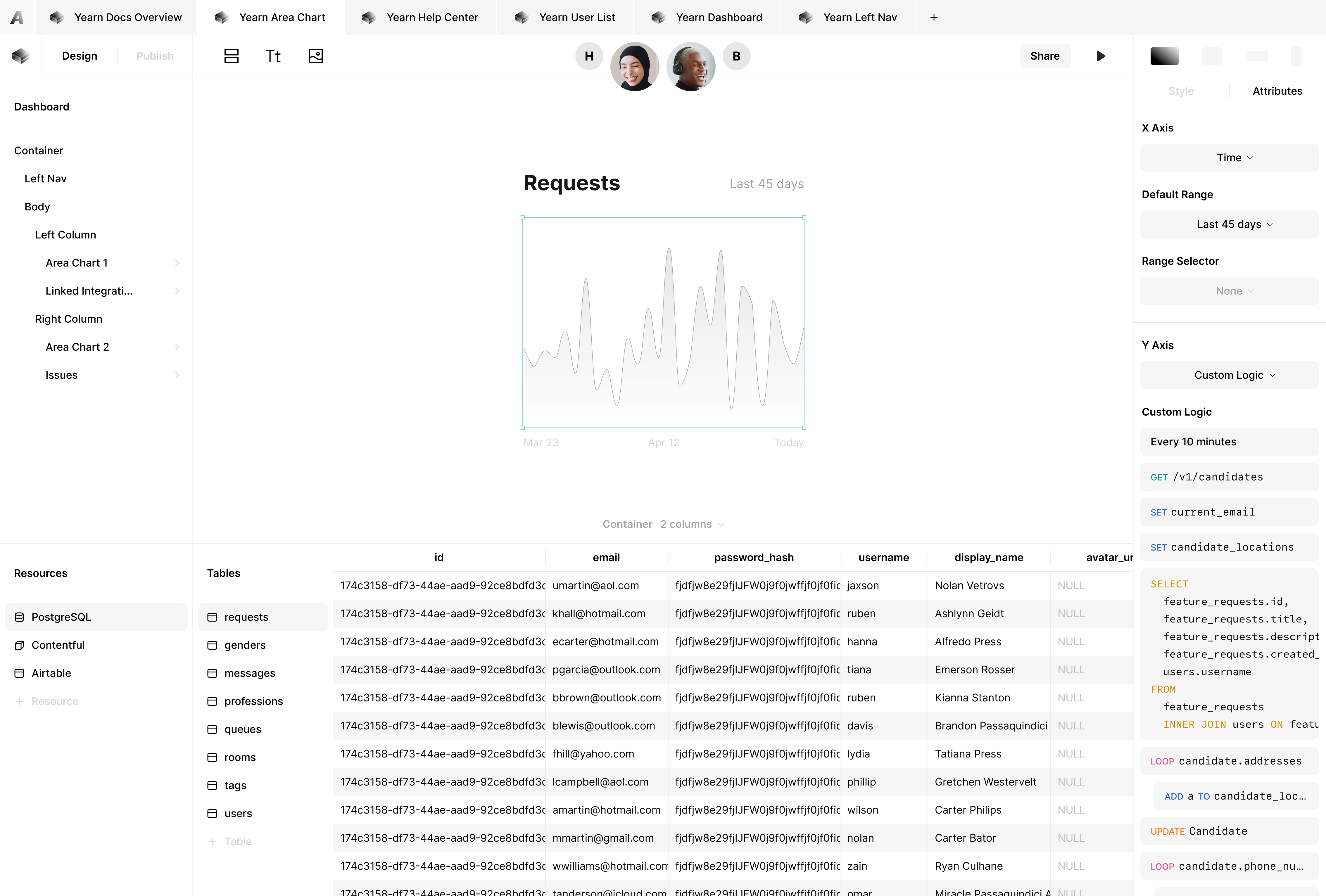 Argus Designer Data Flow