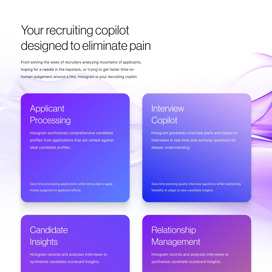 AI Co-Pilot for Recruiting and Applicant Tracking screenshot 3